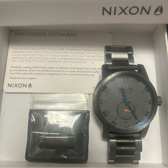 Nixon The Patriot Stainless Steel Watch - Picture 2 of 4